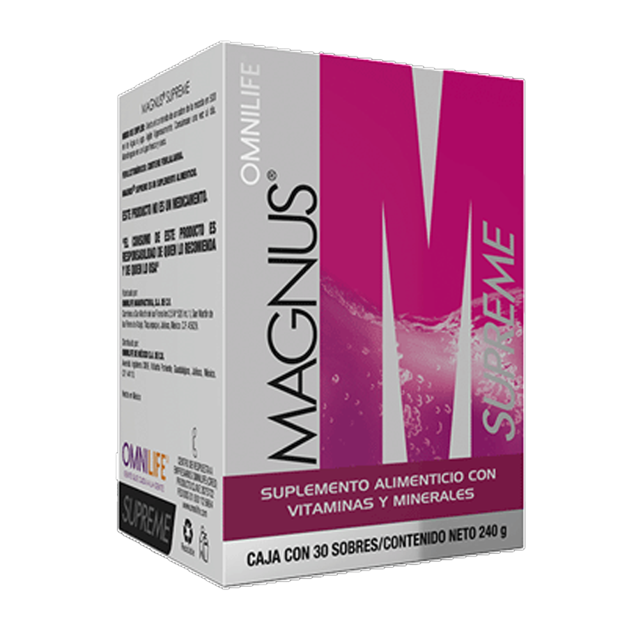Magnus Supreme Omnilife — Suplemento vitaminas y minerales
